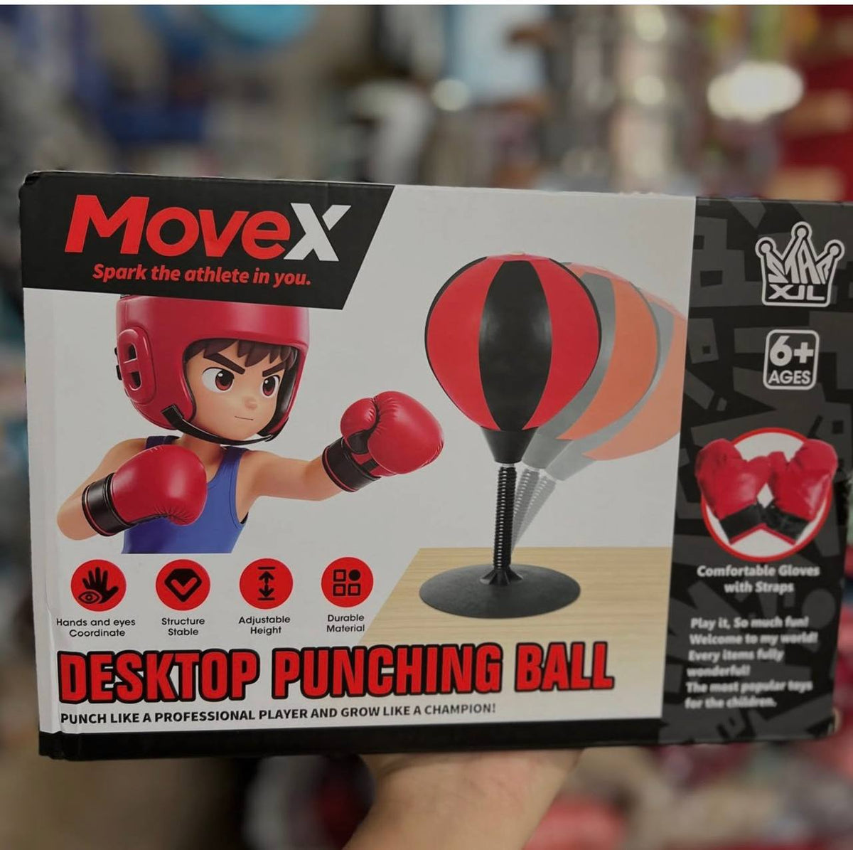 desktop punghing ball
