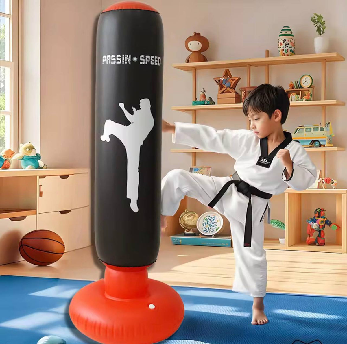 sac de boxe gonflable