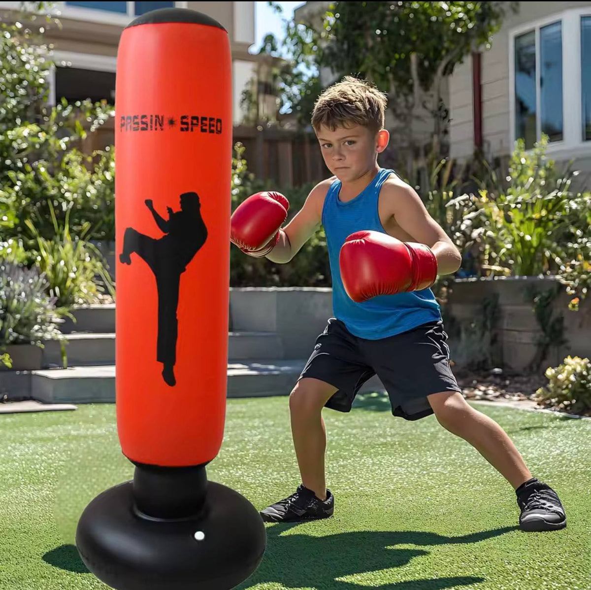 sac de boxe gonflable