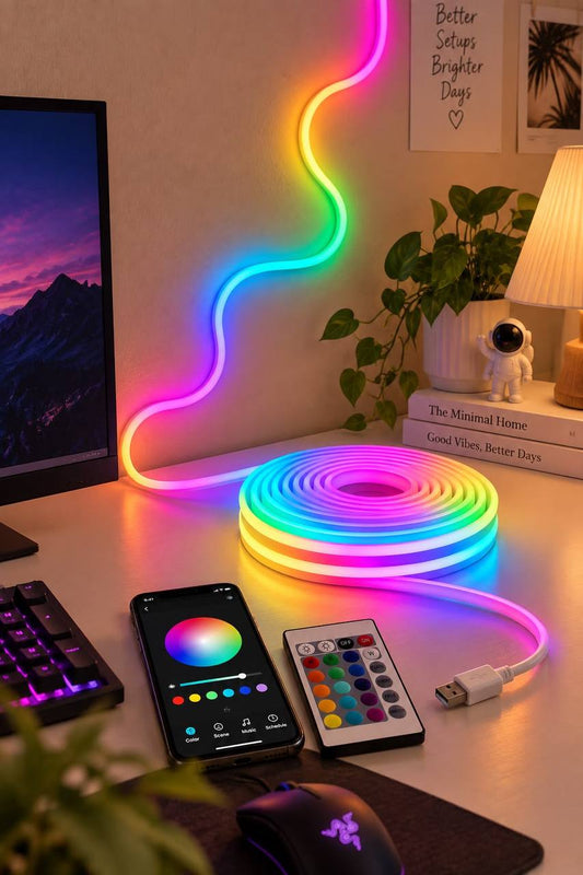 led neon rope light 5 metre