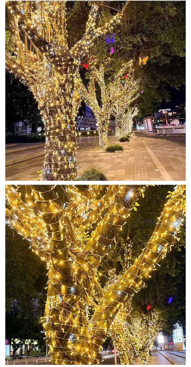 Guirlande lumineuse LED extérieure étanche