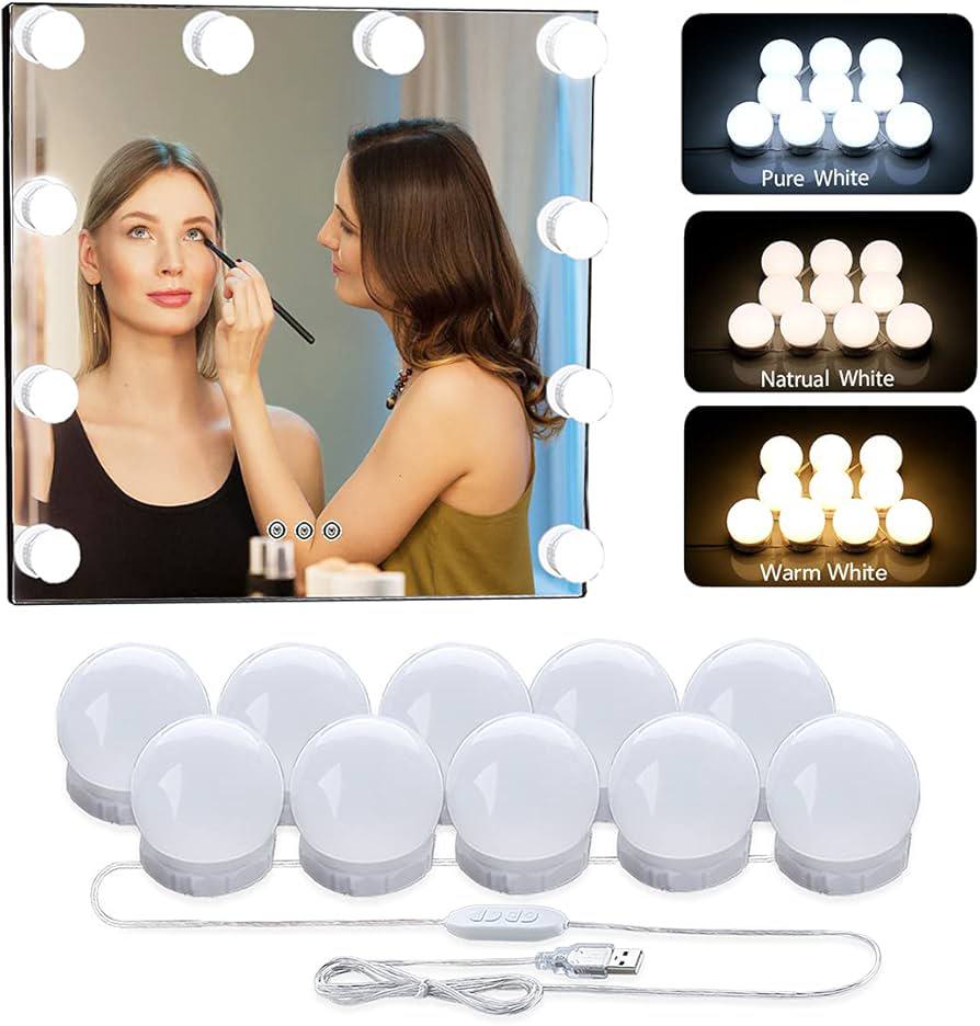 Ampoules LED pour miroir de maquillage