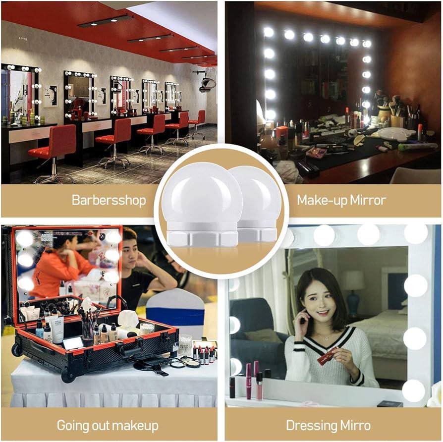 Ampoules LED pour miroir de maquillage